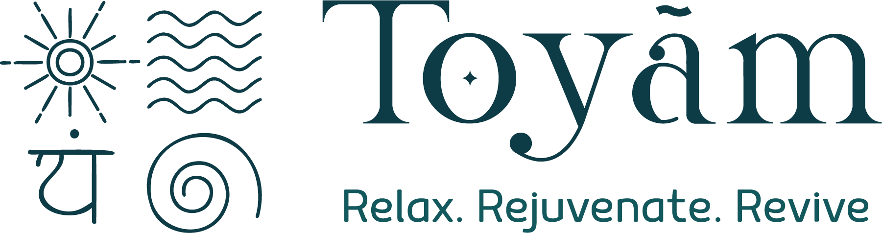Toyam Wellness Retreat Dark Logo